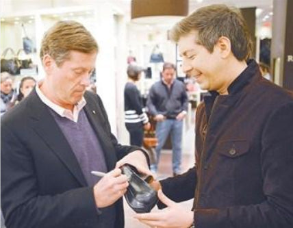 MSN.com - January 5, 2013 Annual shoe drive for those in need launched at Ron White Shoe