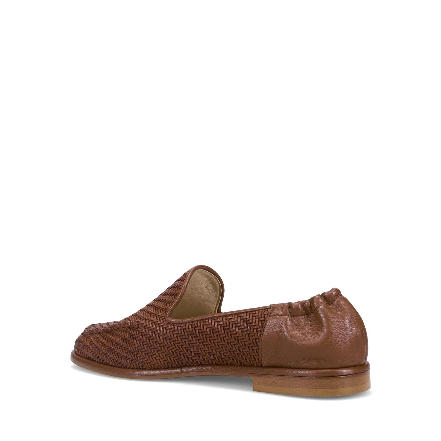 Gracelyn Woven Antique Cognac