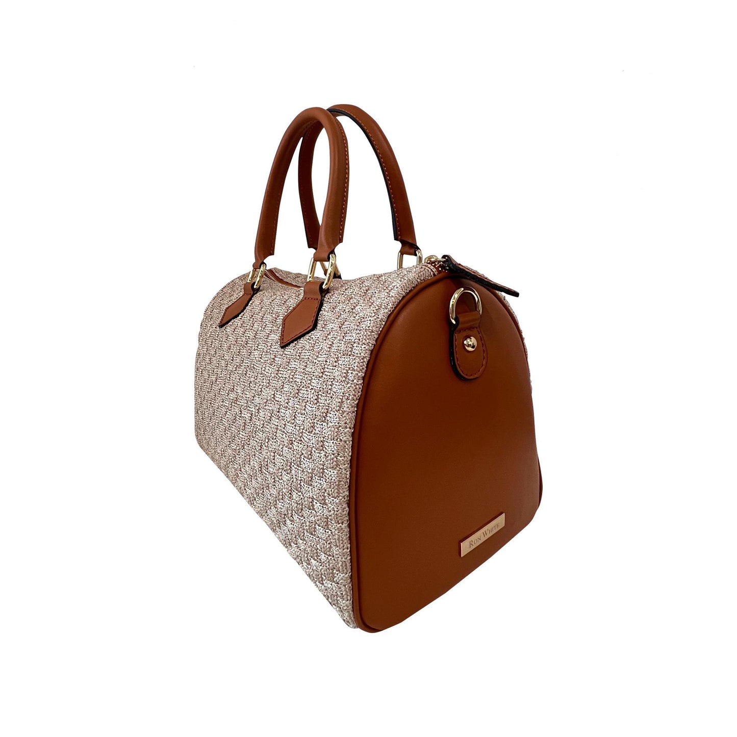 Farlin Raffia Cognac