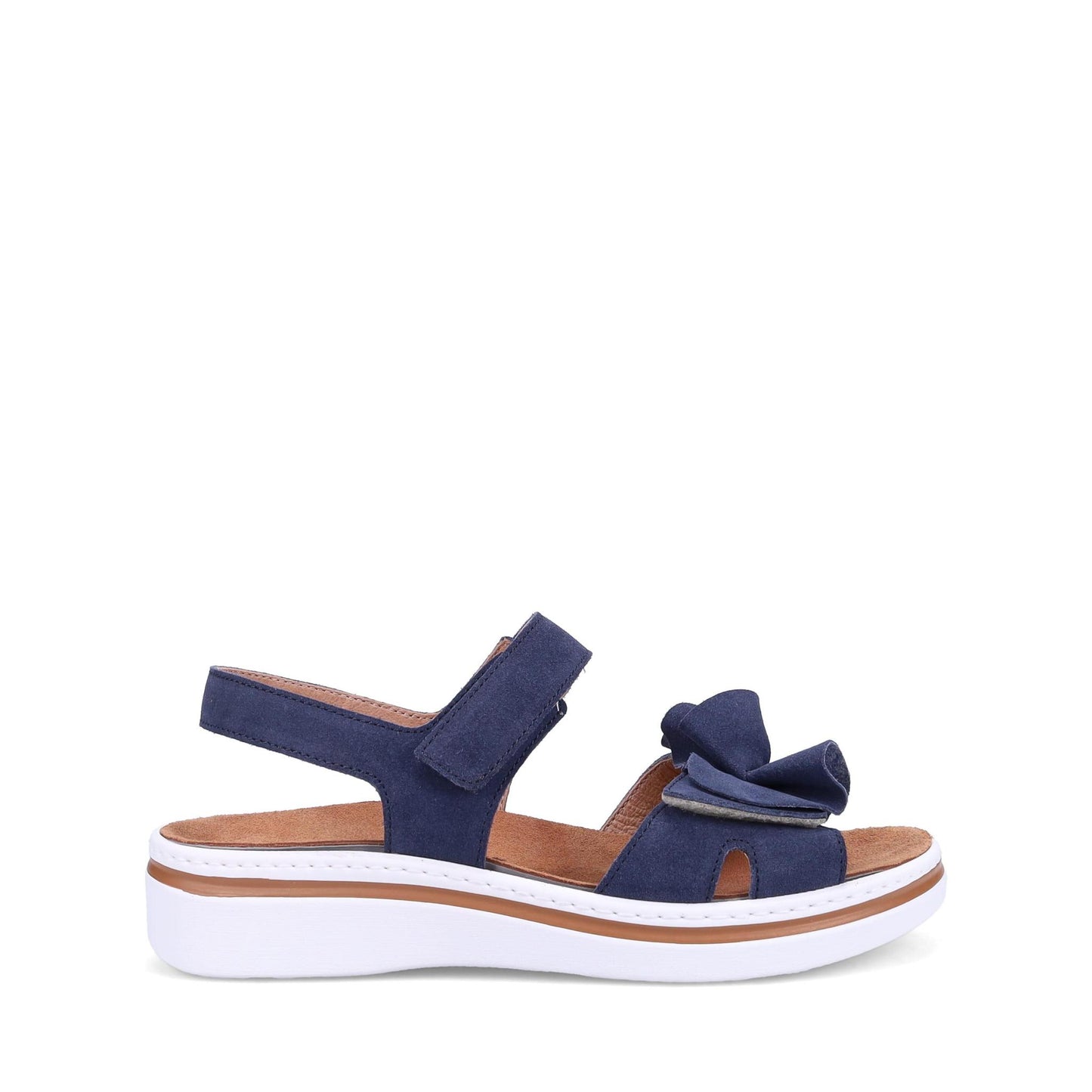 Frances Suede French Navy