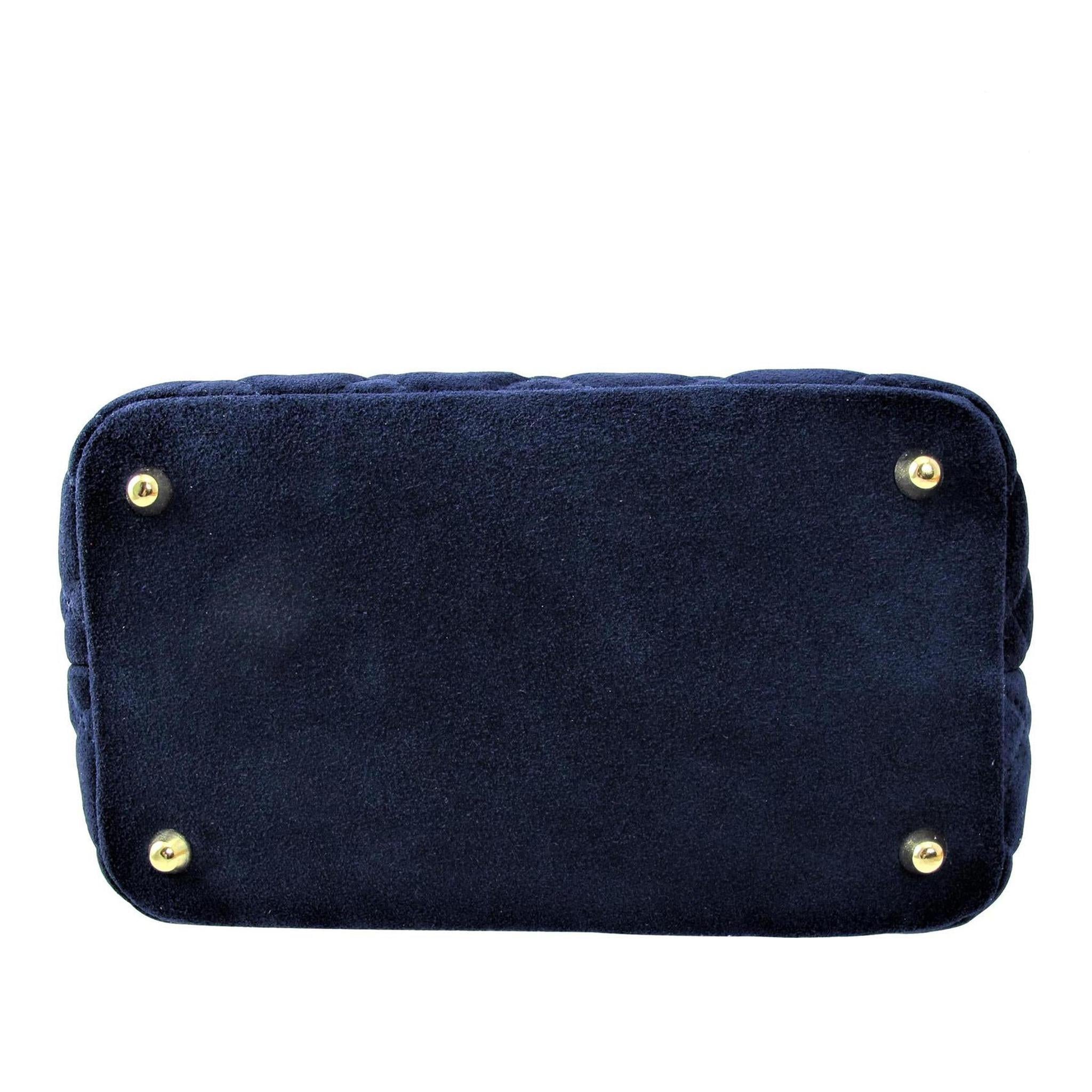 Navy suede hot sale shoulder bag