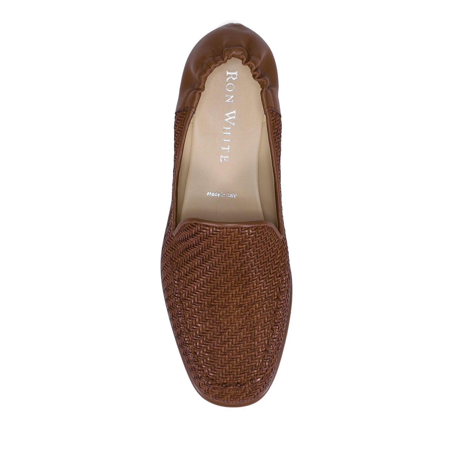 Gracelyn Woven Antique Cognac
