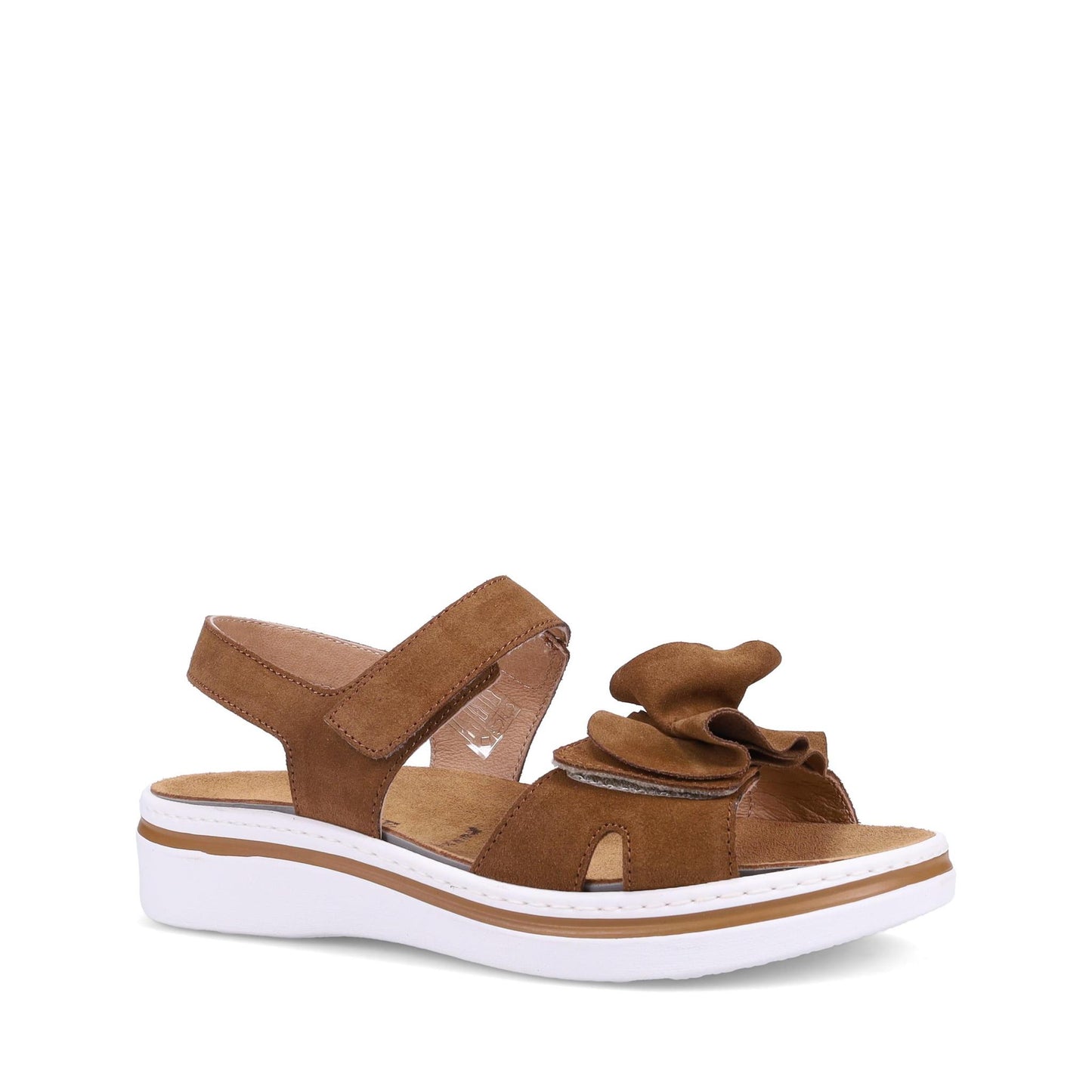 Frances Suede Cognac