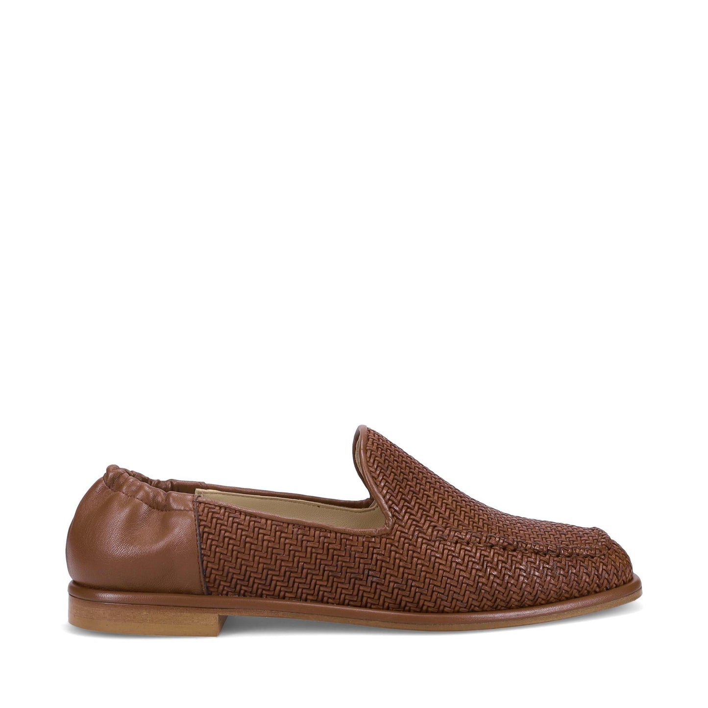 Gracelyn Woven Antique Cognac