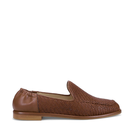 Gracelyn Woven Antique Cognac