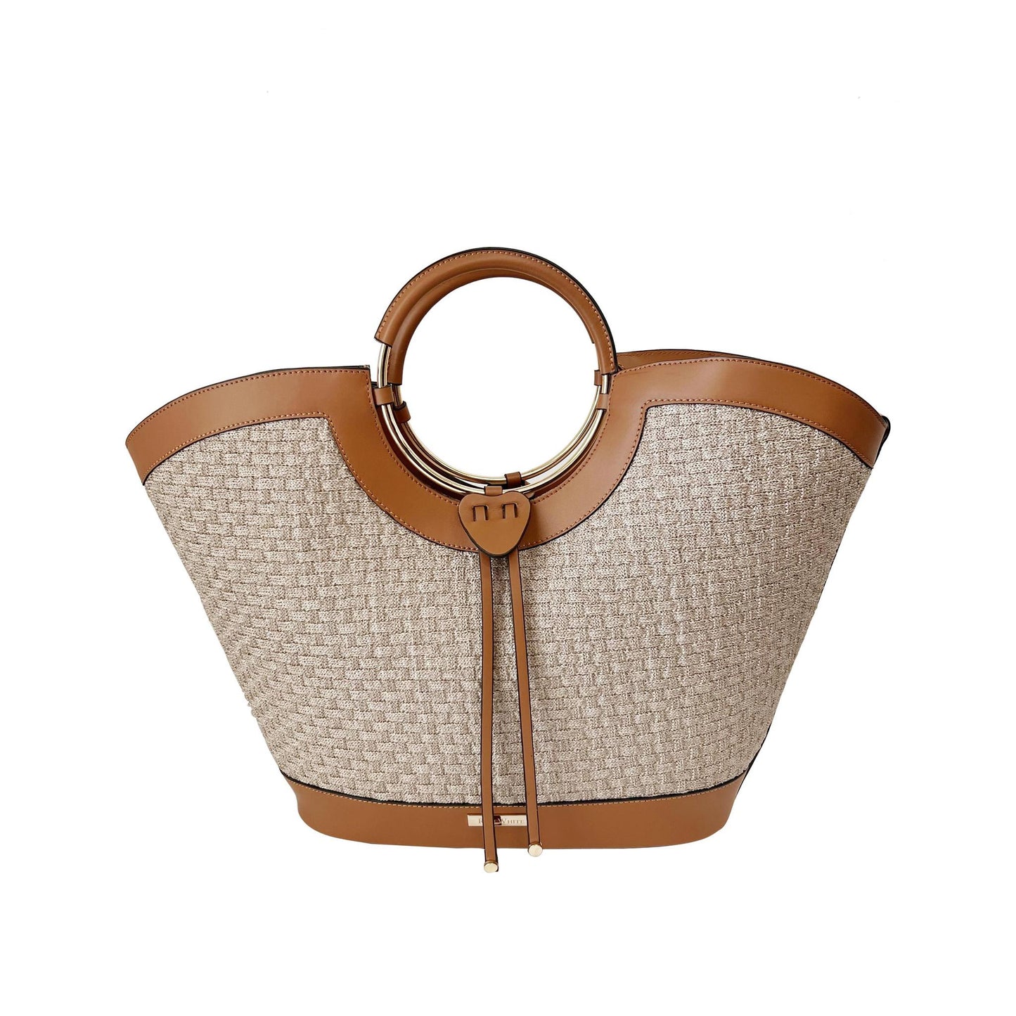 Faxton Raffia Cognac