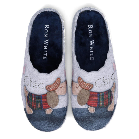 Lupin Dog Slipper Denim