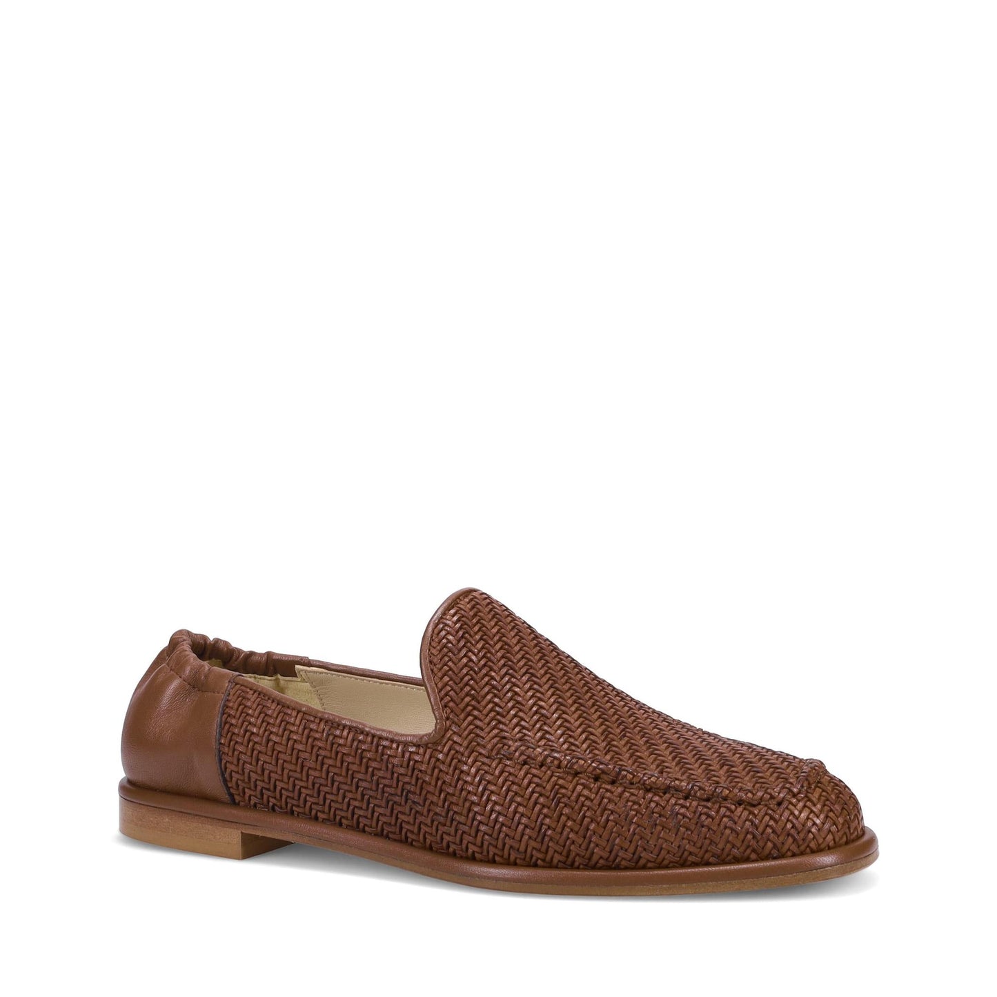 Gracelyn Woven Antique Cognac