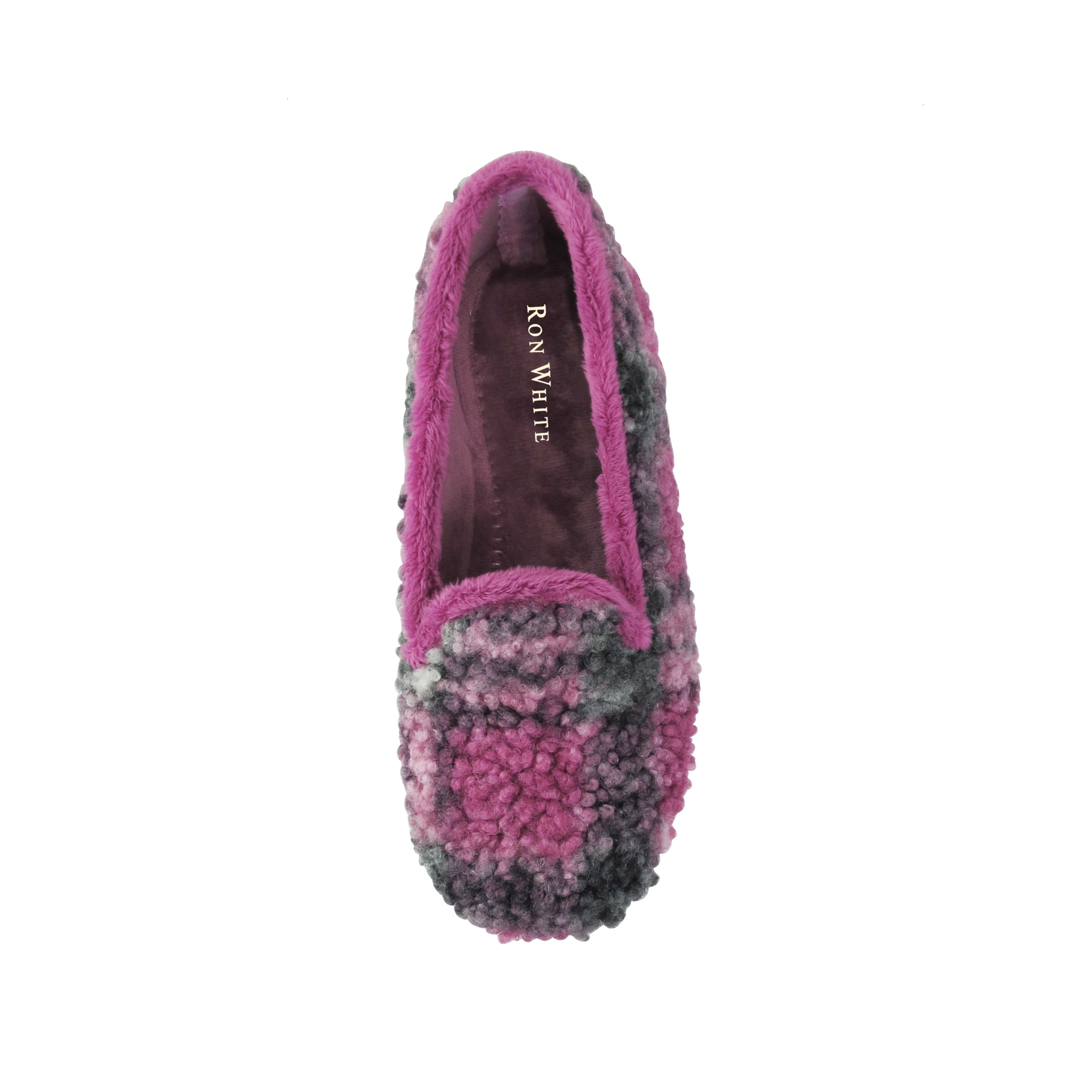 Petunia Slipper Raspberry Ron White Shoes